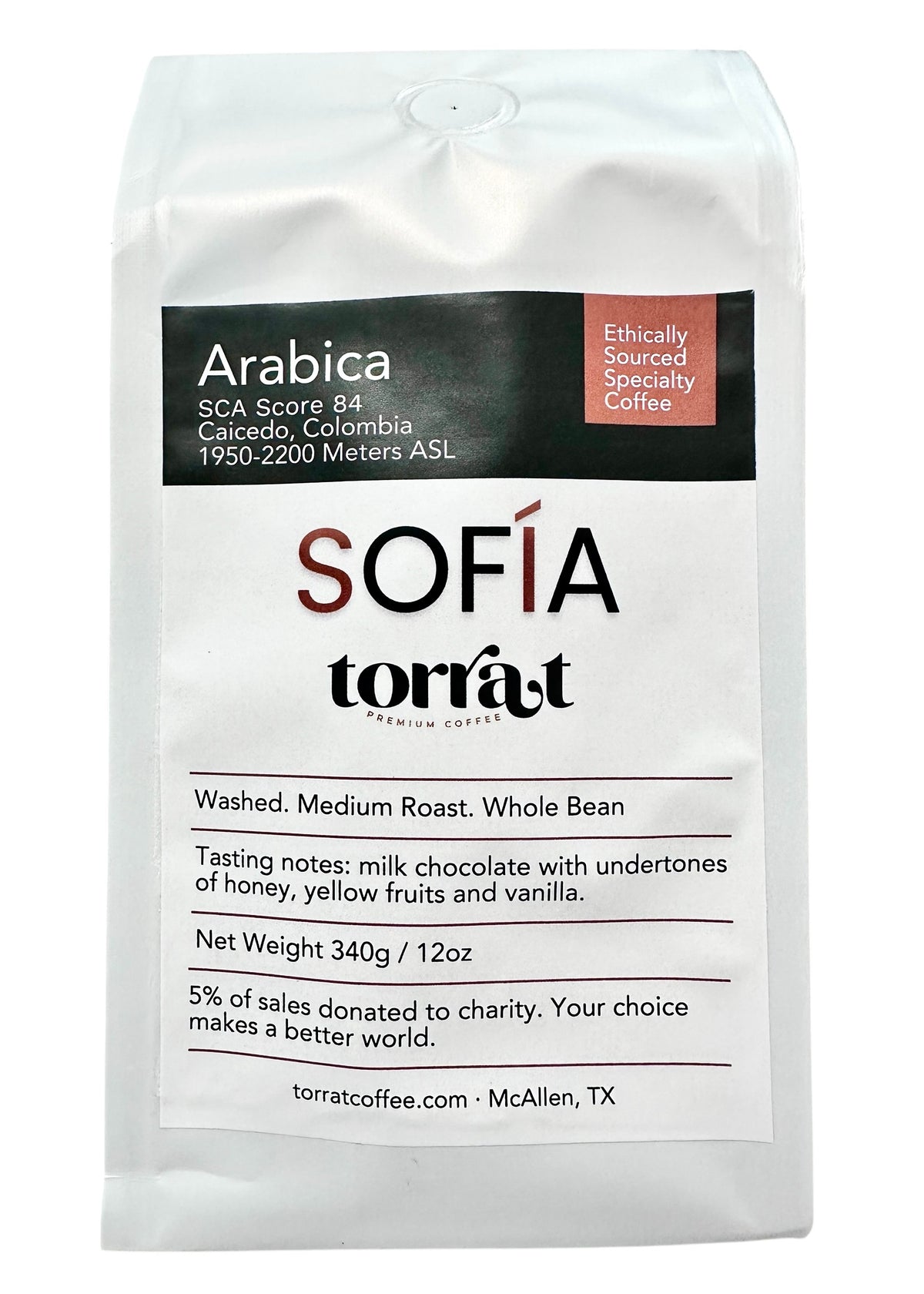 Arabica Colombian Coffee - Whole Bean