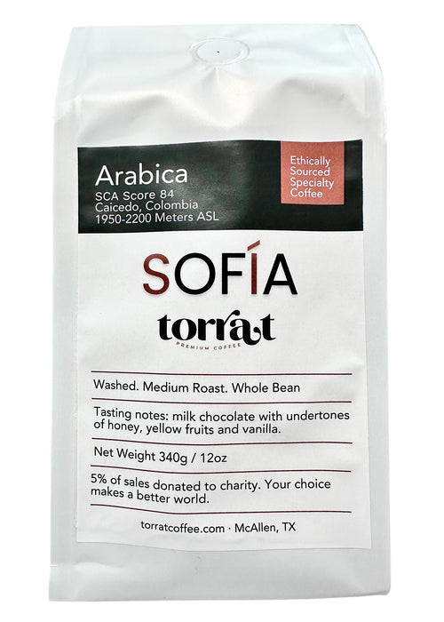 Arabica Colombian Coffee - Whole Bean